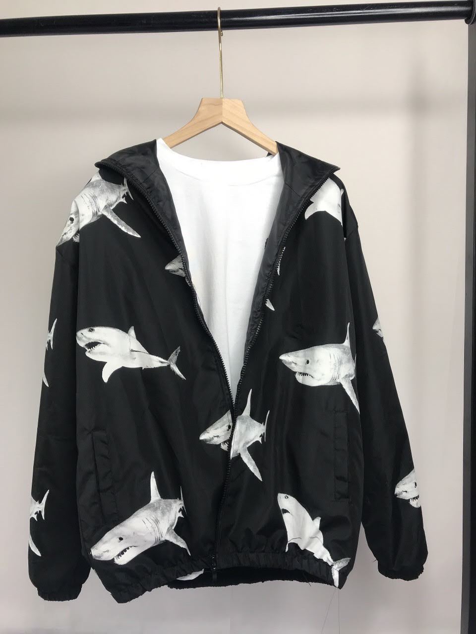 [HCM](Có Video) Áo khoác dù 3D cá mập vải dù nhẹ chống nắng đi mưa cản gió tốt Nam Anh ( Cam kết y hình - Sai hoàn tiền).
