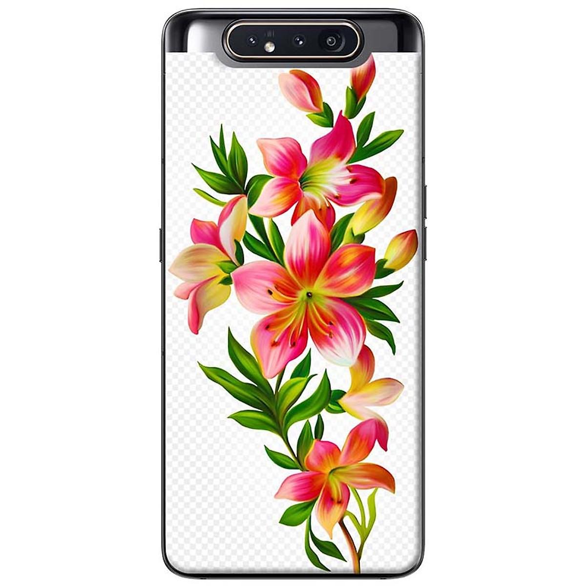 [HCM]Ốp lưng dành cho Samsung Galaxy A80 mẫu Hoa sơn dầu
