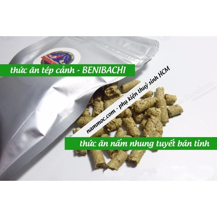 Thức ăn tép cảnh benibachi | thức ăn nấm nhung tuyết dành cho tép