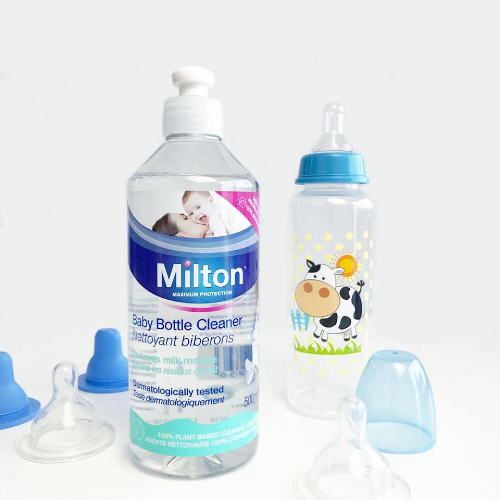 Nước rửa bình sữa từ thiên nhiên cho bé Milton Baby Bottle Cleaner 500ml