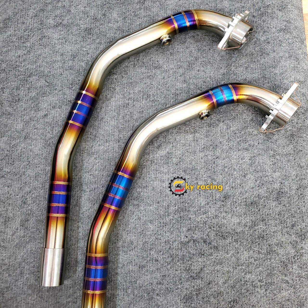 CỔ PÔ TITAN REAL LẮP CHO DÒNG WINNER V1, WINNER X, SONIC KÈM TAI BẮT NHÔM CNC