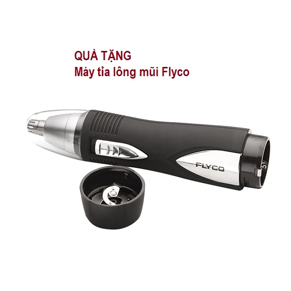 Tông đơ cắt tóc cao cấp Flyco  tặng máy tỉa lông mũi Flyco