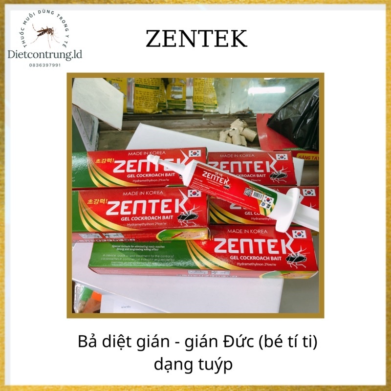 [ bả diệt gián đức zentek - korea ( diệt cả gián bé tí ti) ]