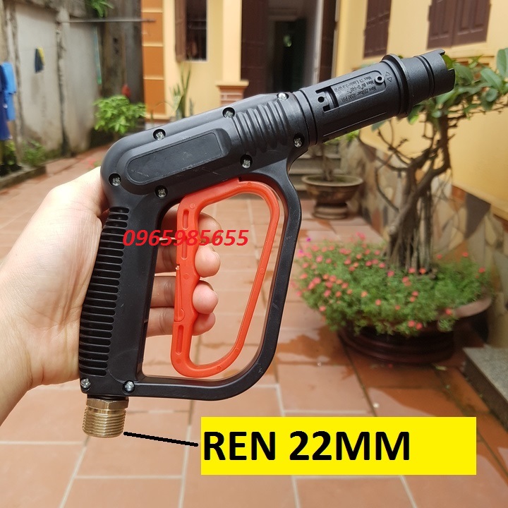 Súng rửa xe ren ngoài 22mm |  Vòi rửa xe |  Vòi rửa xe tăng áp |  Vòi rửa xe áp lực |  Vòi xịt rửa xe |  Vòi xịt rửa xe áp lực cao | Vòi xịt rửa xe áp lực |  Vòi xịt rửa xe cao áp |  Sung rửa xe áp lực cao