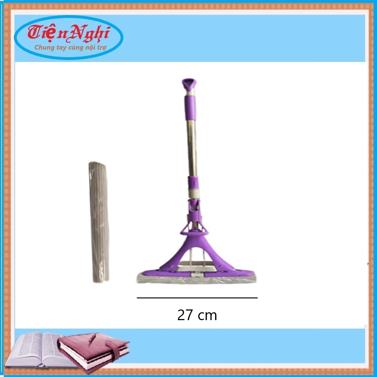 Cây lau mút 27cm ho-15