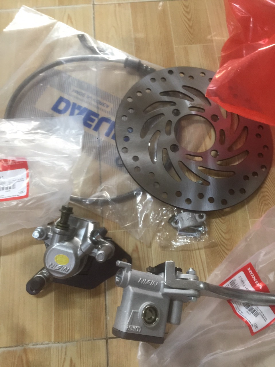 Trọn bộ tay, dây, heo , đĩa dành cho Wave S 110, Wave blade, Wave RSX