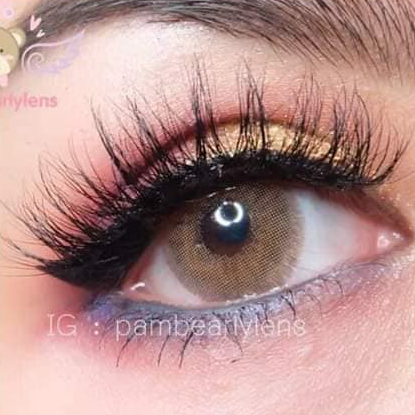 [HCM]lens nâu tây sử dụng 1 năm tặng kèm khây đựng