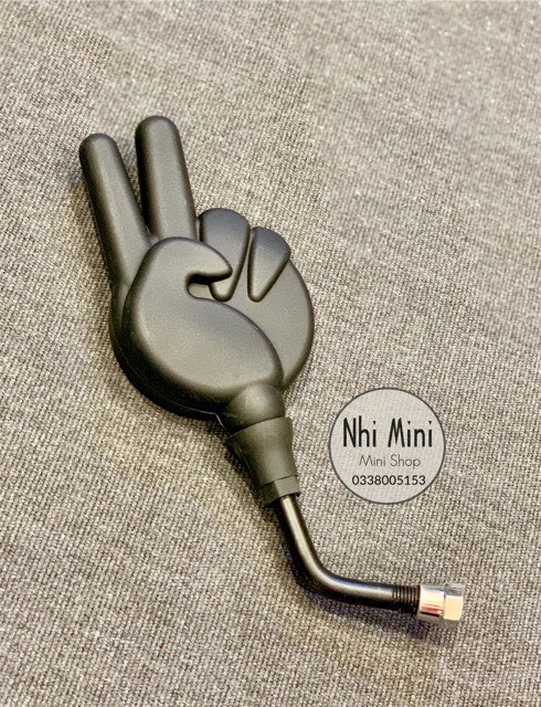 Gương chiếu hậu kiểu hai ngón tay
