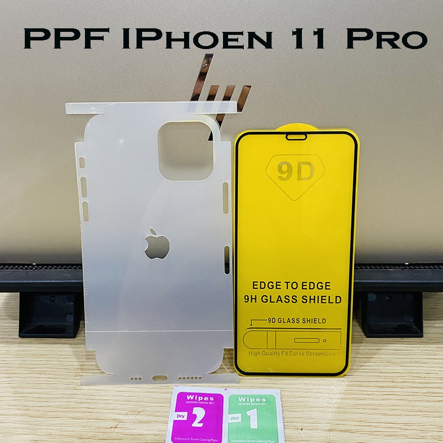 Miếng dán ppf nhám full viền iphone 11/ iphone 11 pro/ iphone 11 pro max - chống vân tay full viền