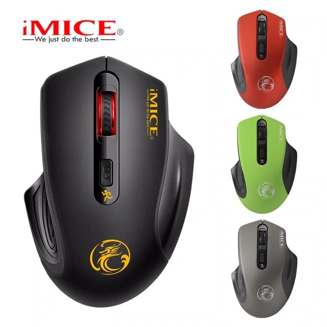 Chuột không dây chuyên game mouse không dây imice e1800 chuột cao cấp dành cho game thủ
