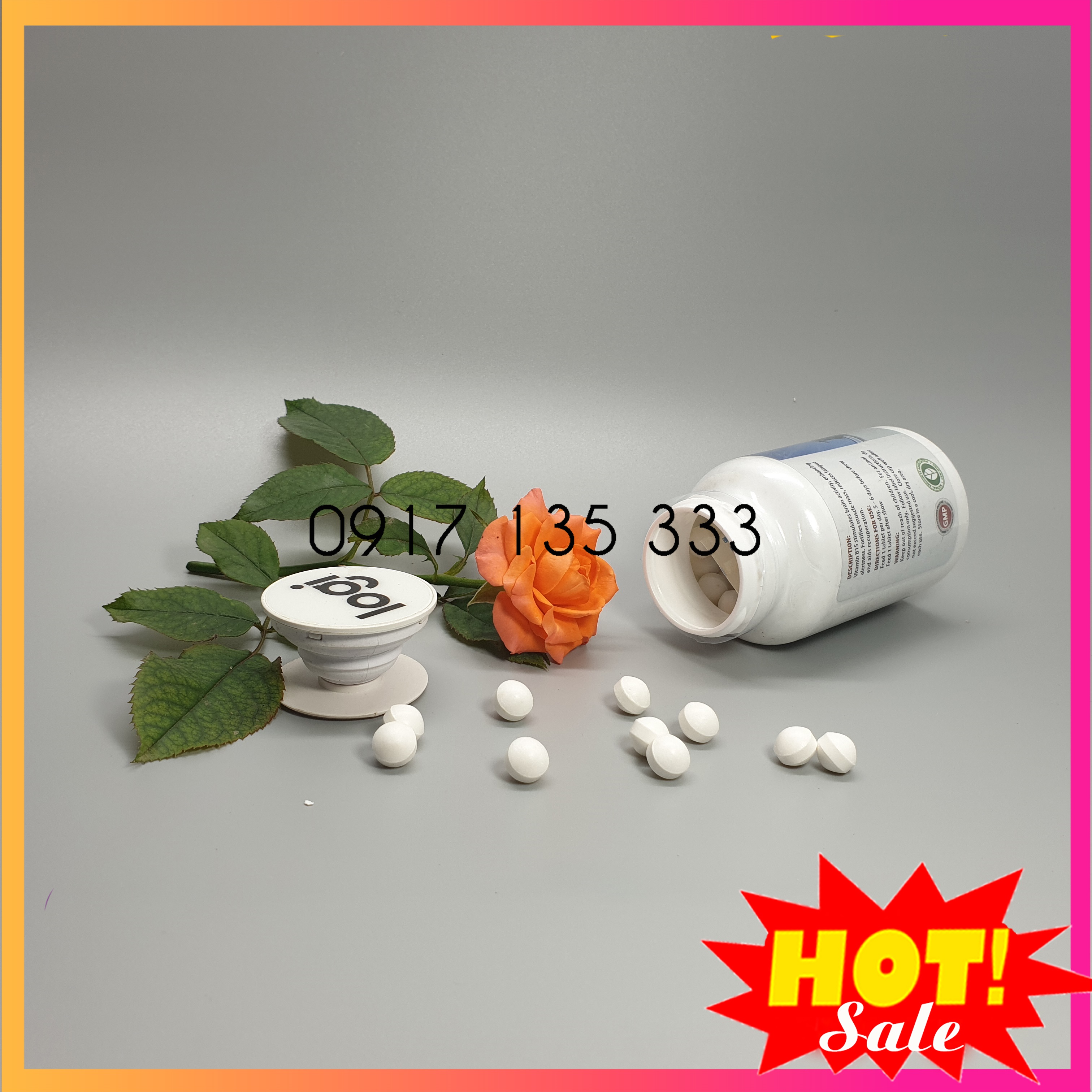 Cường lực tăng bo b15 dmg cho gà đá, lọ 100 viên