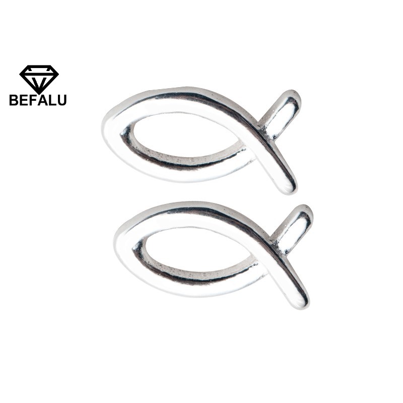 Bông tai nữ cá tính bạc 925 phong cách hàn quốc bt09 - befalu