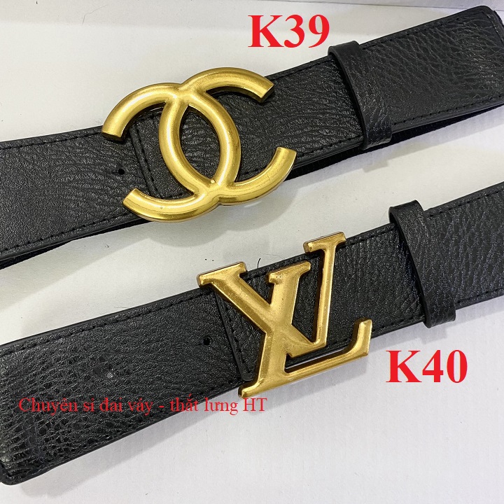 Đai váy belt đồng 4cm L X chữ mặt đồng xinh