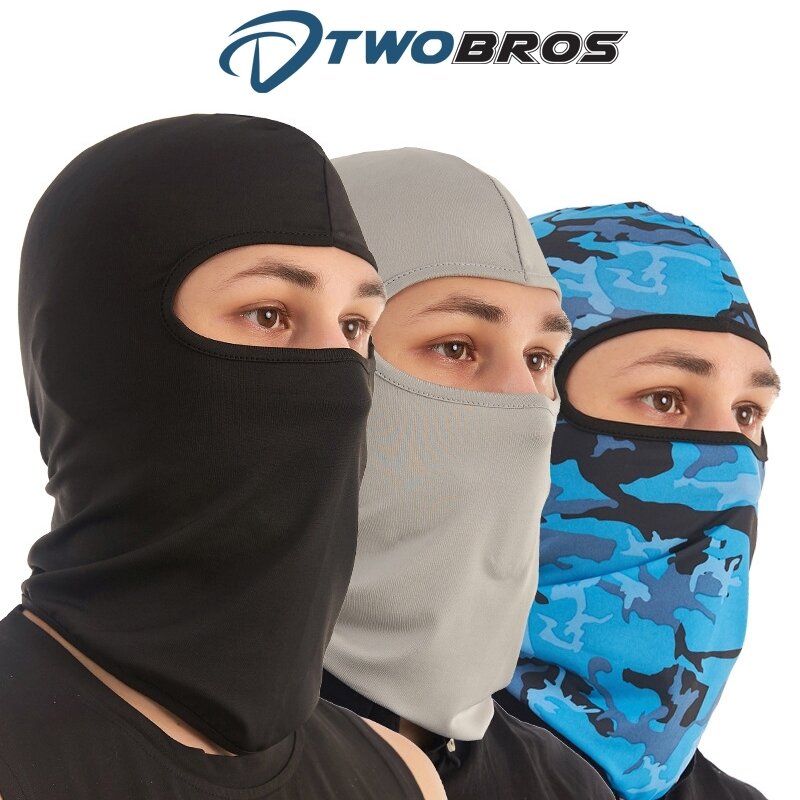 Mũ Trùm Đầu Ninja Fullface, Khăn Trùm Đầu kiêm Khẩu Trang Chống Nắng, Chống Bụi