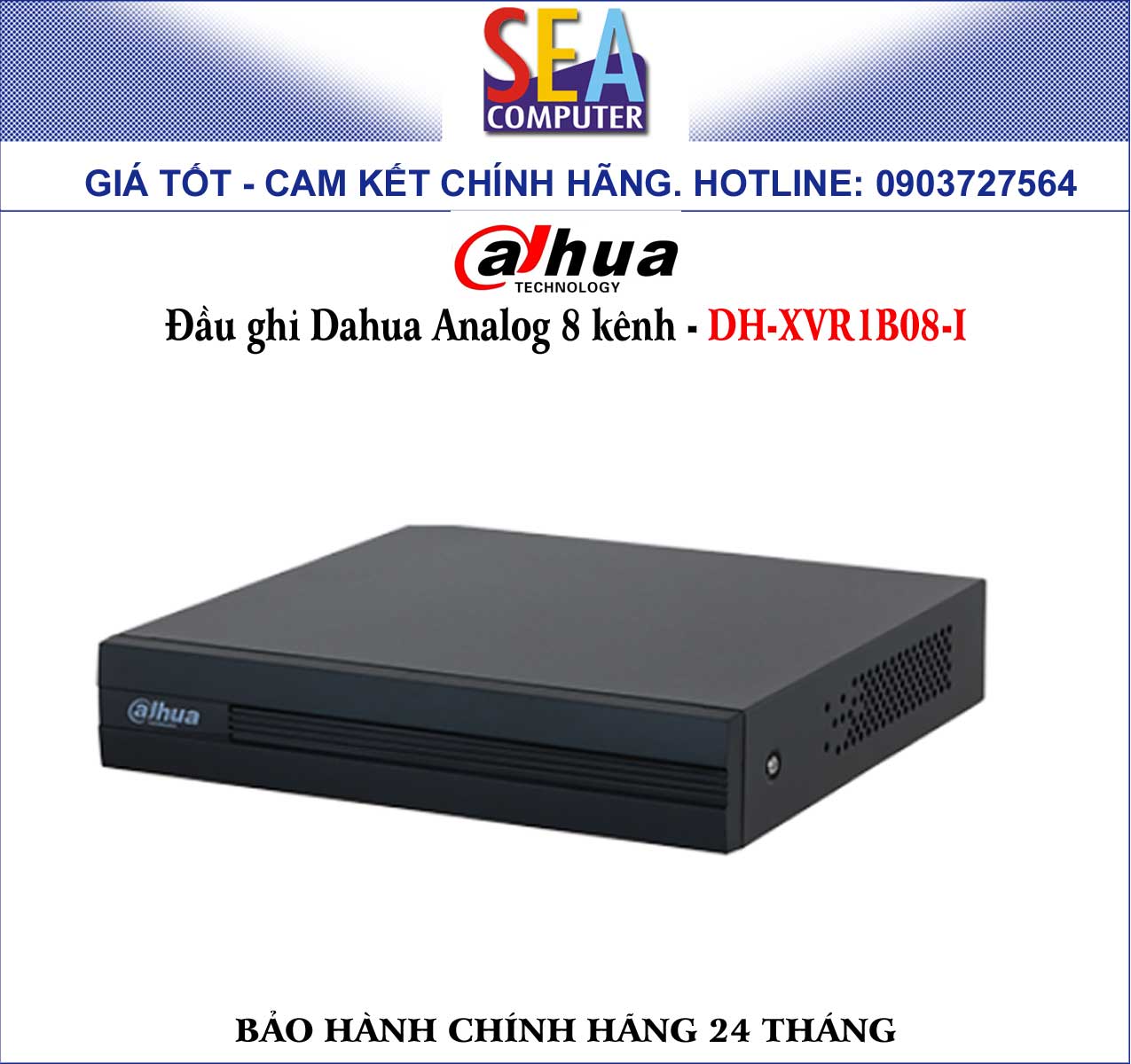 Đầu ghi Dahua Analog 8 kênh - DH-XVR1B08-I