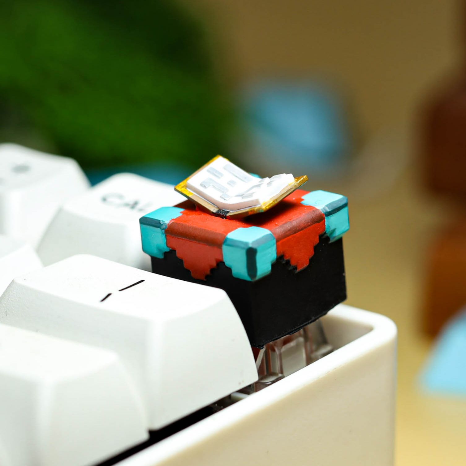 Key Cap MineCraft cực chất, nút bàn phím lẻ, NÚT bàn phím siêu độc lạ