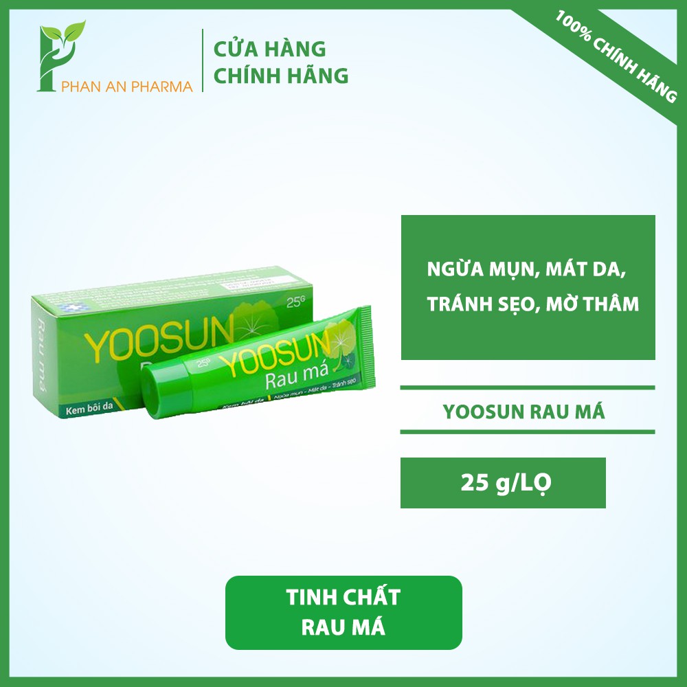Yoosun Rau Má - Ngừa mụn Mát da Tránh Sẹo Mờ thâm (Tuyb 25g) - CN149