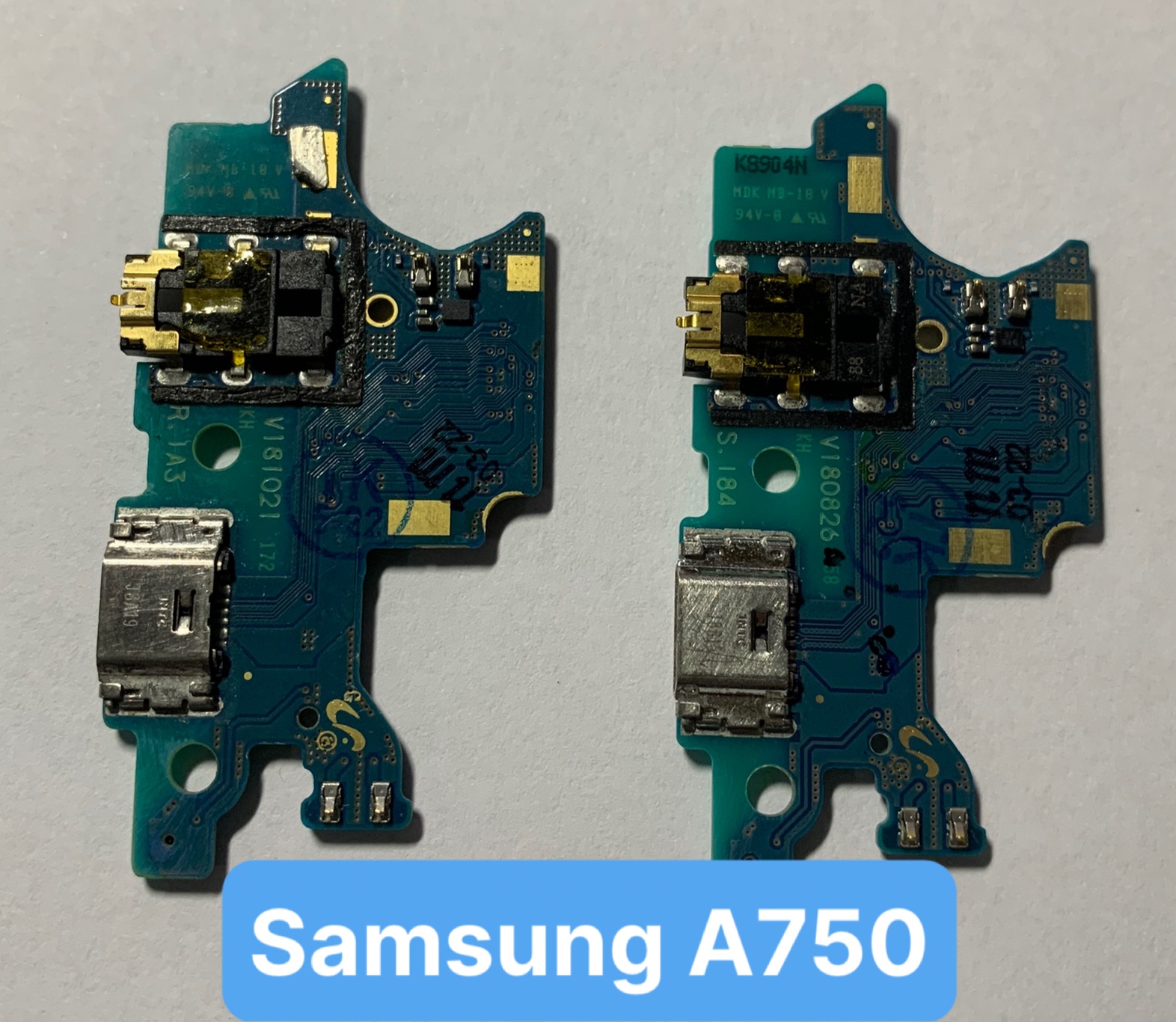 Cụm đuôi sạc, bo sạc, chân sạc, samsung galaxy a7 2018 / a750 zin hãng