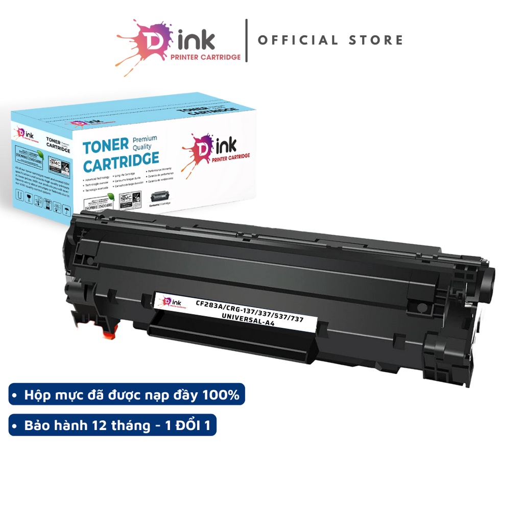 Hộp mực cao cấp tdink canon 337 - dùng cho máy in laser canon mf211 / 211d / 212w