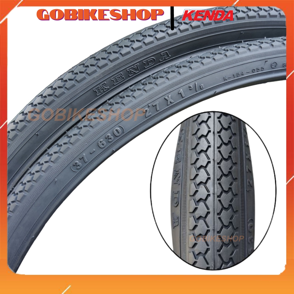 Vỏ Xe Đạp Kenda 27x1 3/8, Lốp Xe Đạp Kenda 27x1 3/8 (37-630) Dành Cho Xe Thông Dụng, Săm Xe Đạp 27x1 3/8