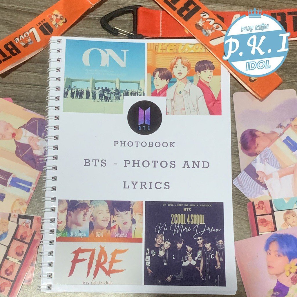 Bộ photobook album ảnh bts mới nhất 2021 - quà tặng k-pop