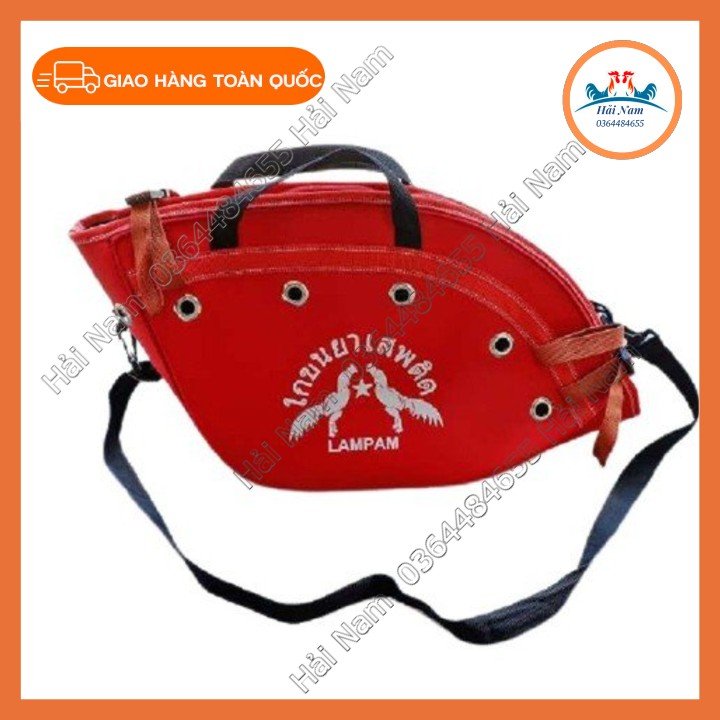 Túi đựng gà chọi - Túi vận chuyển gà đá -Ttúi da có quai đeo - Làn xách gà chọi