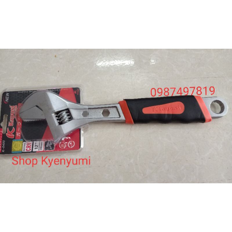 Mỏ lết đa năng 10 in và 12 in hiệu kapusi nhật hàng chuẩn