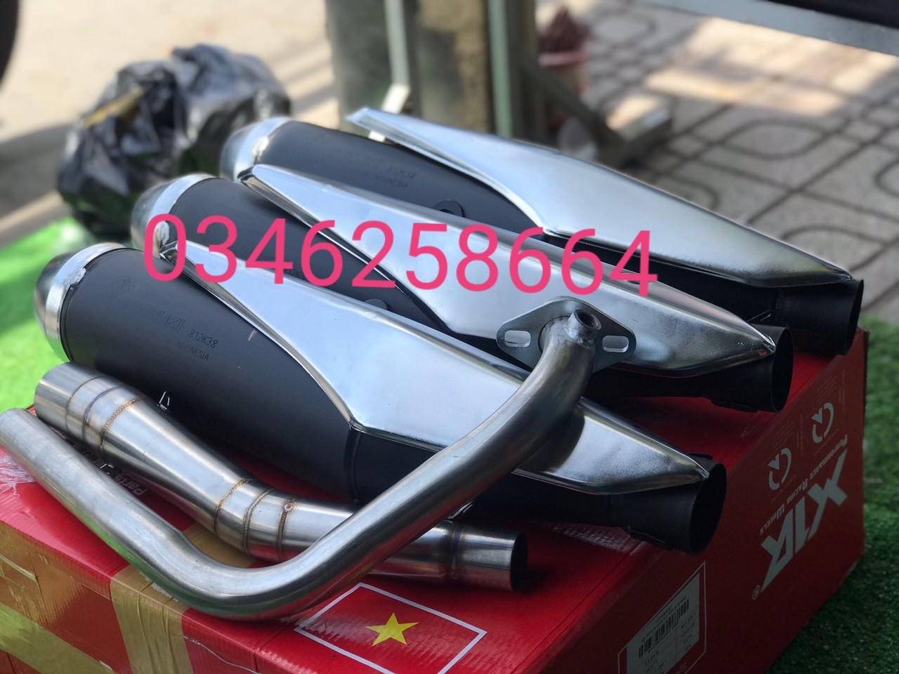 pô satria cổ 2 khúc 304 winer,satria ,raider, ex 135,150,siur waver,,,hàng móc
