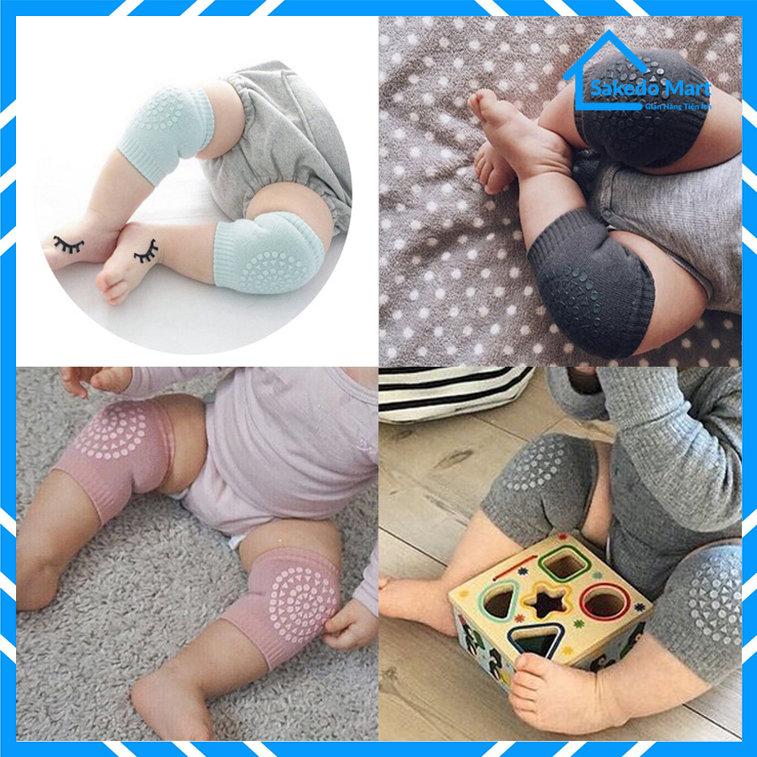 Bịt gối tập bò bảo vệ đầu gối cho bé