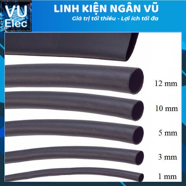 Gen Co Nhiệt Dài 1 Mét
