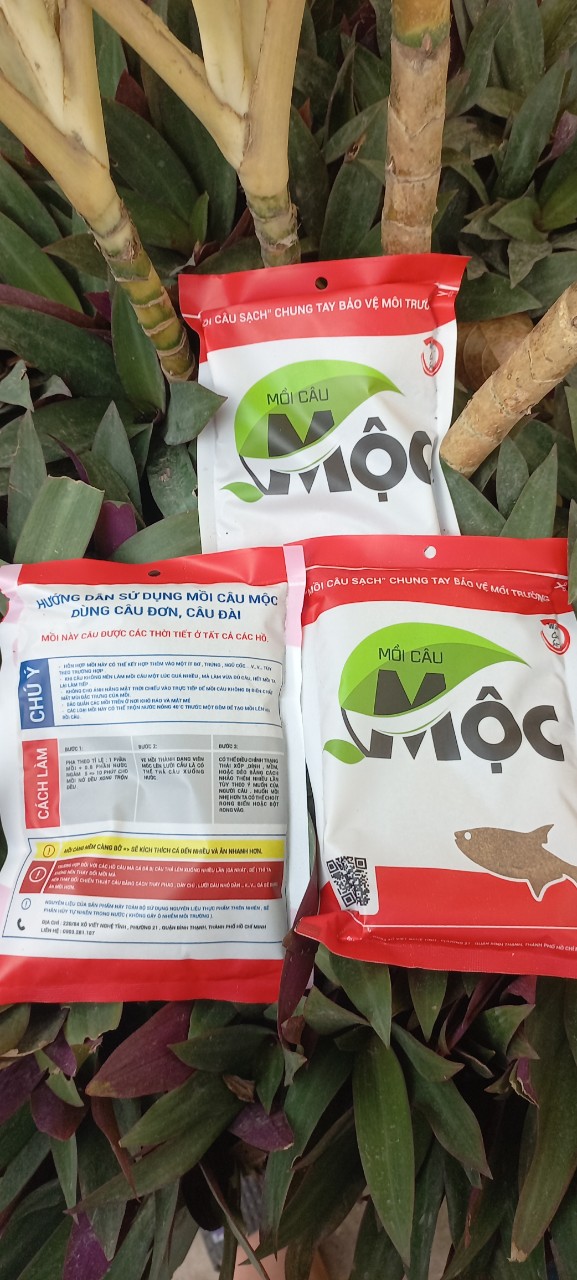 Mồi câu cá - mồi mộc đỏ