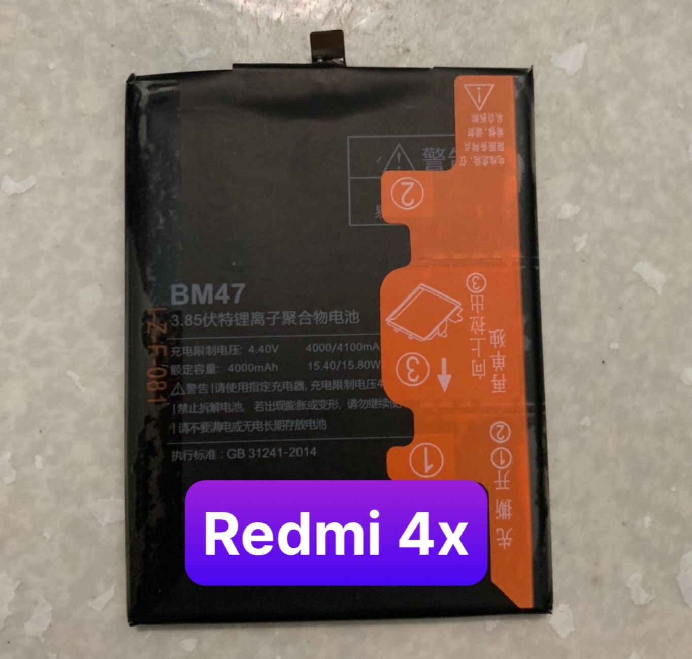 Pin xiaomi bm47 / redmi 4x / redmi 3 / redmi 3 pro