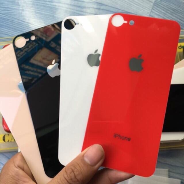 Kính lưng màu bóng iphone 6/6p/7/7p/x/xsmax -