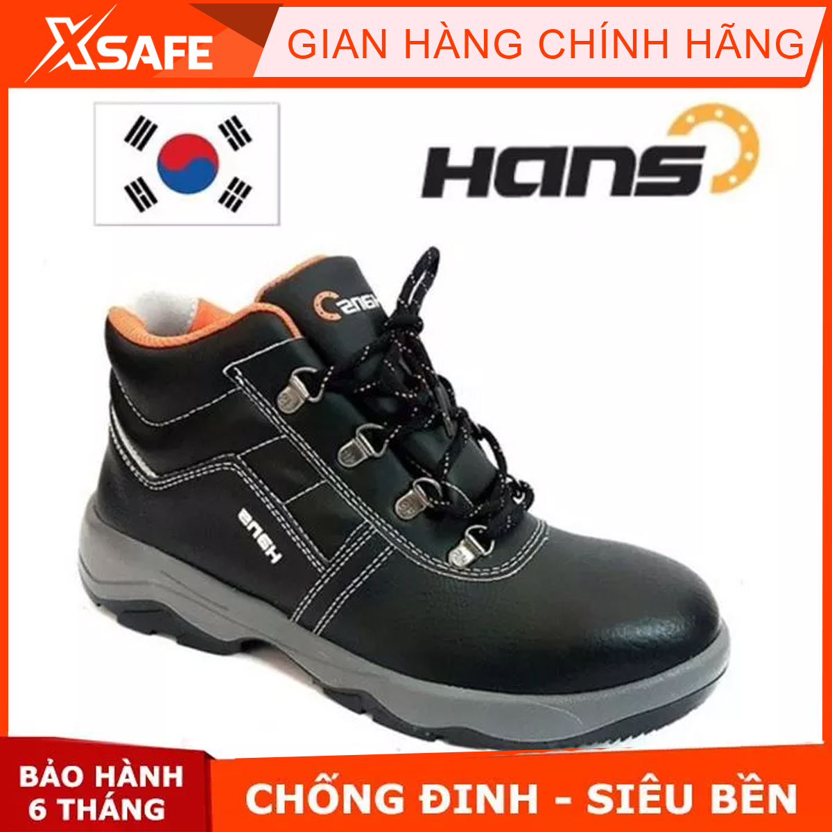 Giày bảo hộ lao động Jogger Aura S3 ESD SRC da bò cao cấp cấu tạo phi kim chống trượt chống tính điện ESD Giày công trình nhà máy