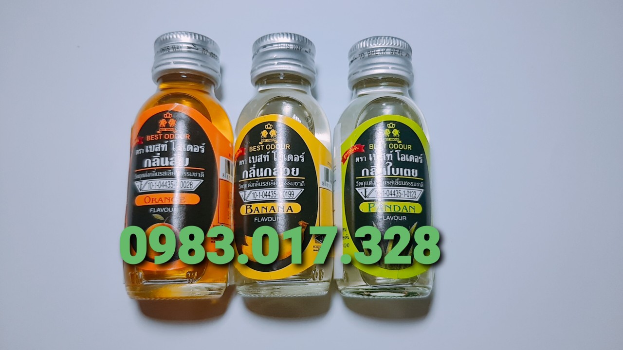 Combo 3 chai hương best odour thái lan 30ml