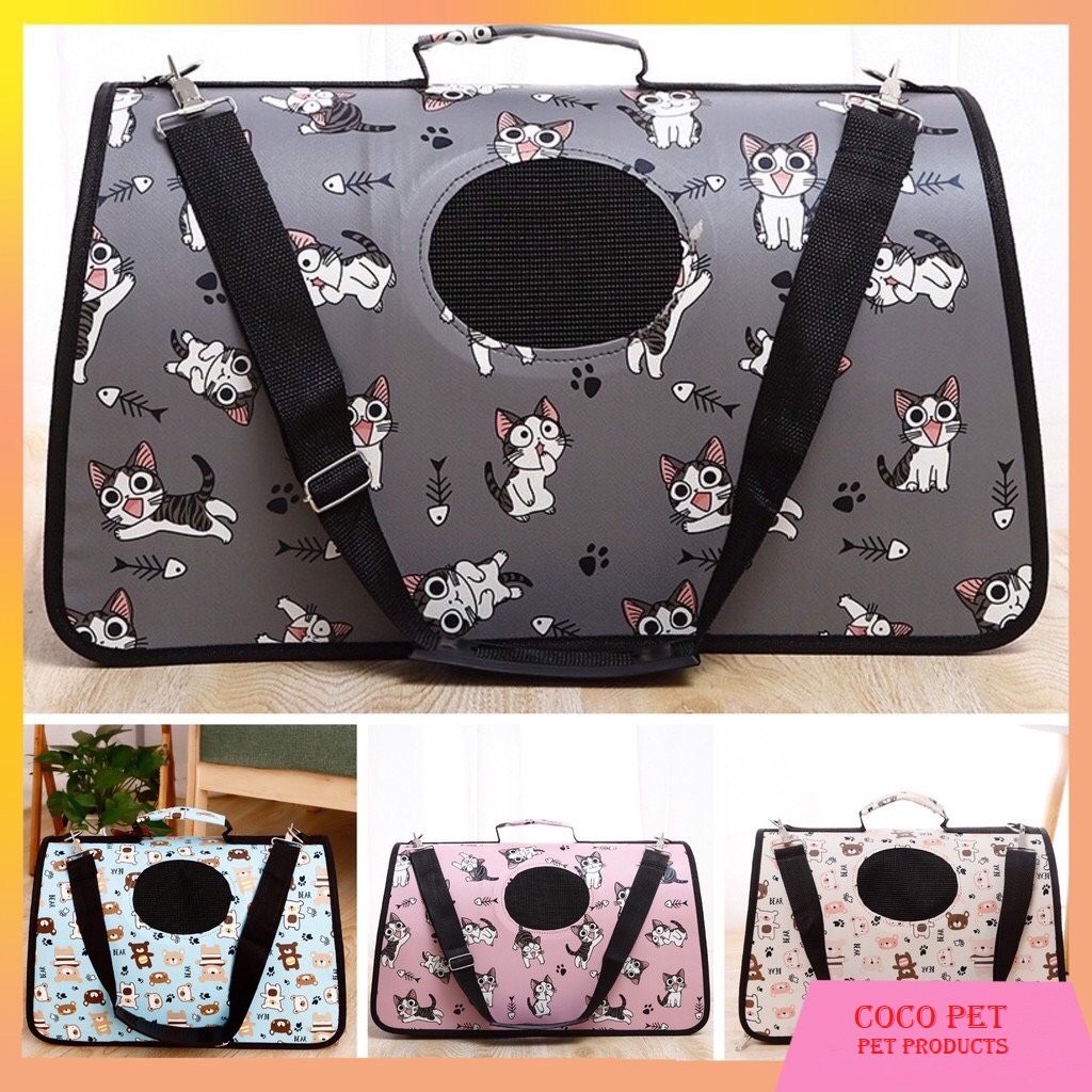 Túi Vận Chuyển Họa Tiết Cho Chó Mèo Size Lớn phù hợp với thú cưng dưới 10kg, với kiểu dáng và màu sắc đẹp, hấp dẫn thú cưng nhà bạn, chất liệu bền, chắc chắn