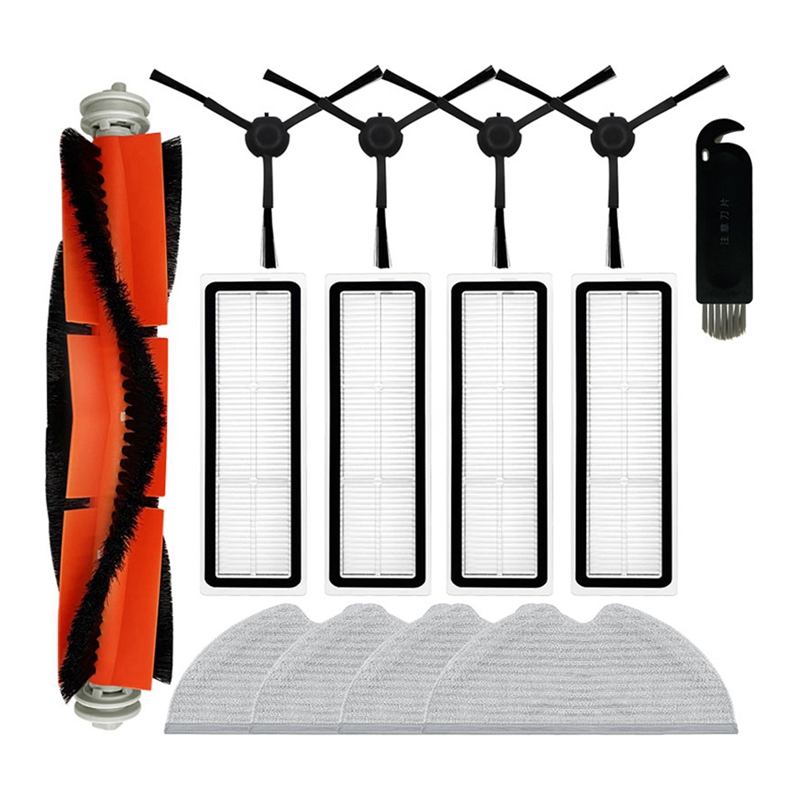 For dreame bot d9 max/d9 pro/d9 mistral/d9 mistral pro spare parts accessories main side brush hepa filter mop rag cloth