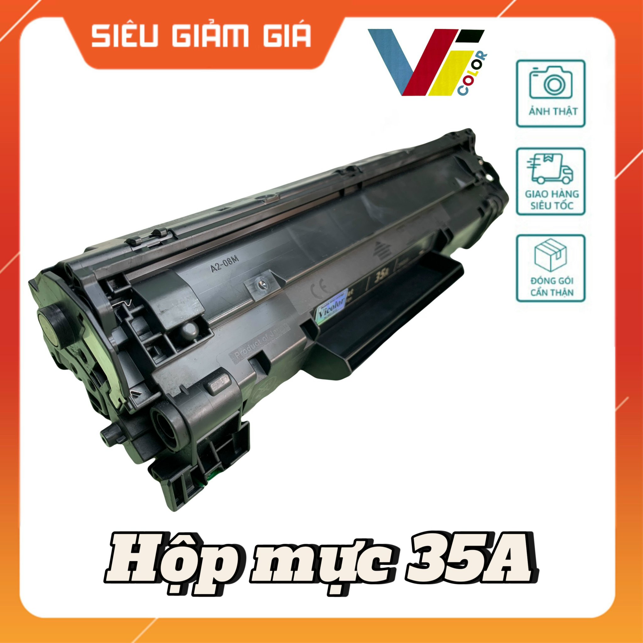 Hộp mực hp 35a cb435a- hộp mực máy in hp laserjet p1005, 1006