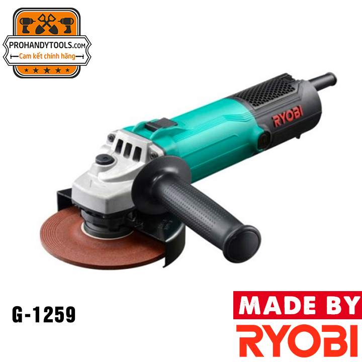 Máy mài cầm tay ryobi g-1259 1010w- 125mm