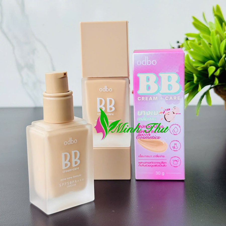 Kem Nền Odbo BB Cream + Care SPF50 PA+++ Mỏng nhẹ – Che phủ – Dưỡng da – Chống nắng hiệu quả