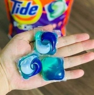 [HCM][BÁN LẺ 5 VIÊN] Viên Giặt Xả Quần Áo Tide Pods 3in1 Siêu Sạch của Mỹ - NK