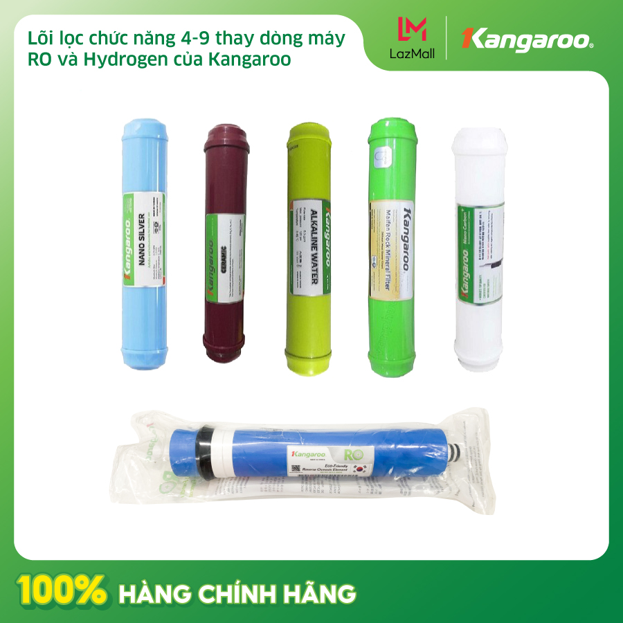 Lõi lọc nước Kangaroo các loại _ Lõi chức năng từ lõi 4 đến lõi 9 - Hàng chính hãng