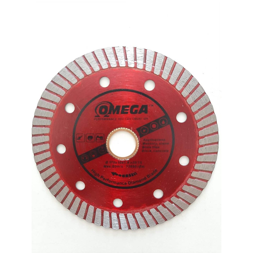 LƯỠI CẮT OMEGA ĐỎ, LƯỠI CẮT 110, 125, lưỡi cắt, lưỡi cắt gạch, lưỡi cắt bê tông, lưỡi cắt đá, lưỡi cắt đá hoa cương, lưỡi cắt kim cương, lưỡi cắt gạch máy cầm tay, lưỡi cắt gạch men, lưỡi cắt đá granite