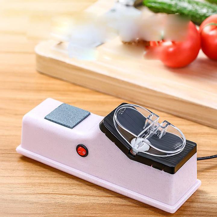 Máy Mài Dao Kéo Đa Năng Thế Hệ Mới - Động Cơ Mạnh Mẽ Với Nguồn Điện 220V, Cùng 4000 Vòng/phút, Mài Dao, Mài Kéo Hoàn Toàn Tự Động, Tiện Lợi, Dễ Dàng Sử Dụng, An Toàn.