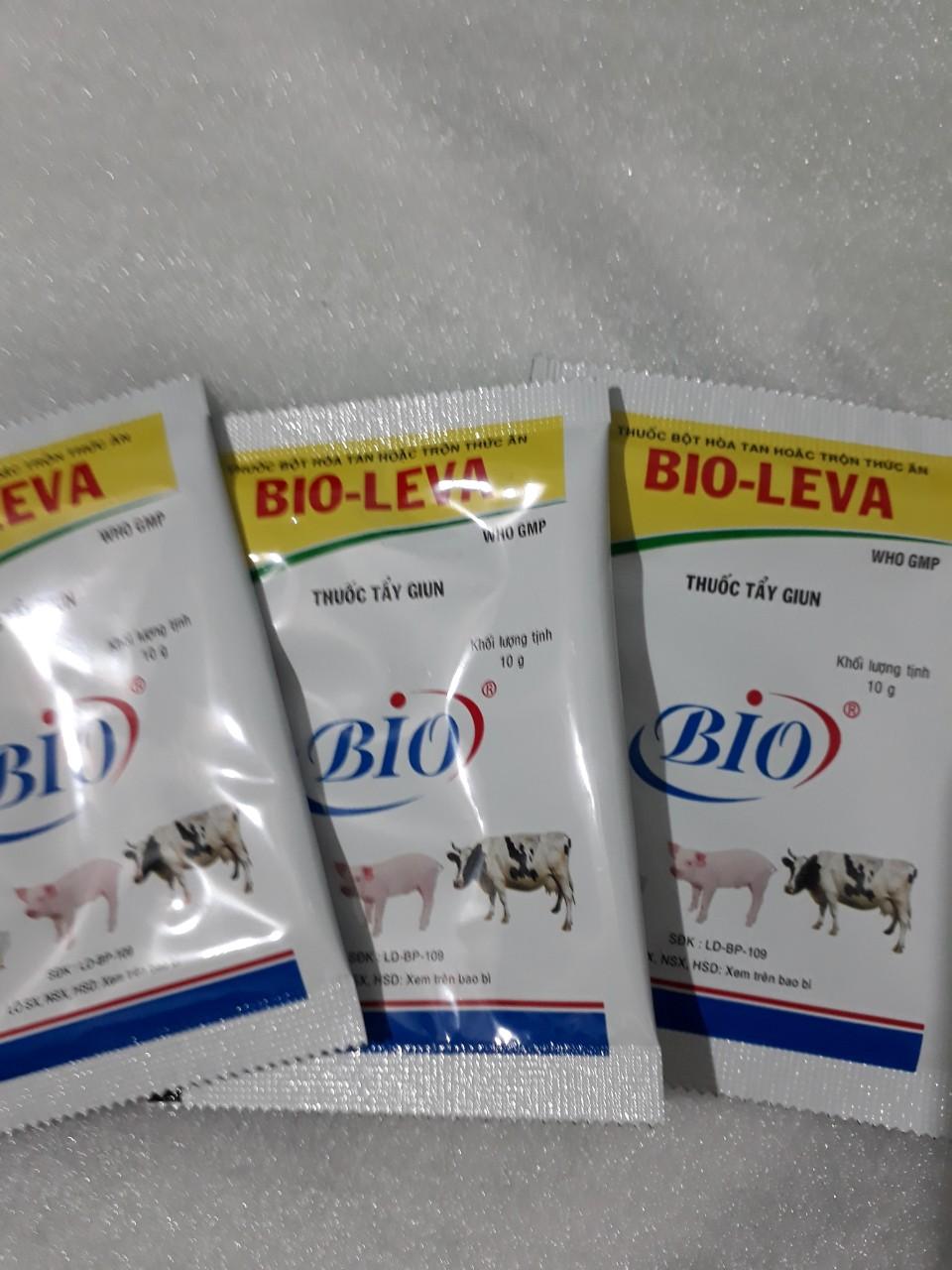 10 GÓI BIO LEVA ĐẶC TR.Ị TẨY GIUN SÁN