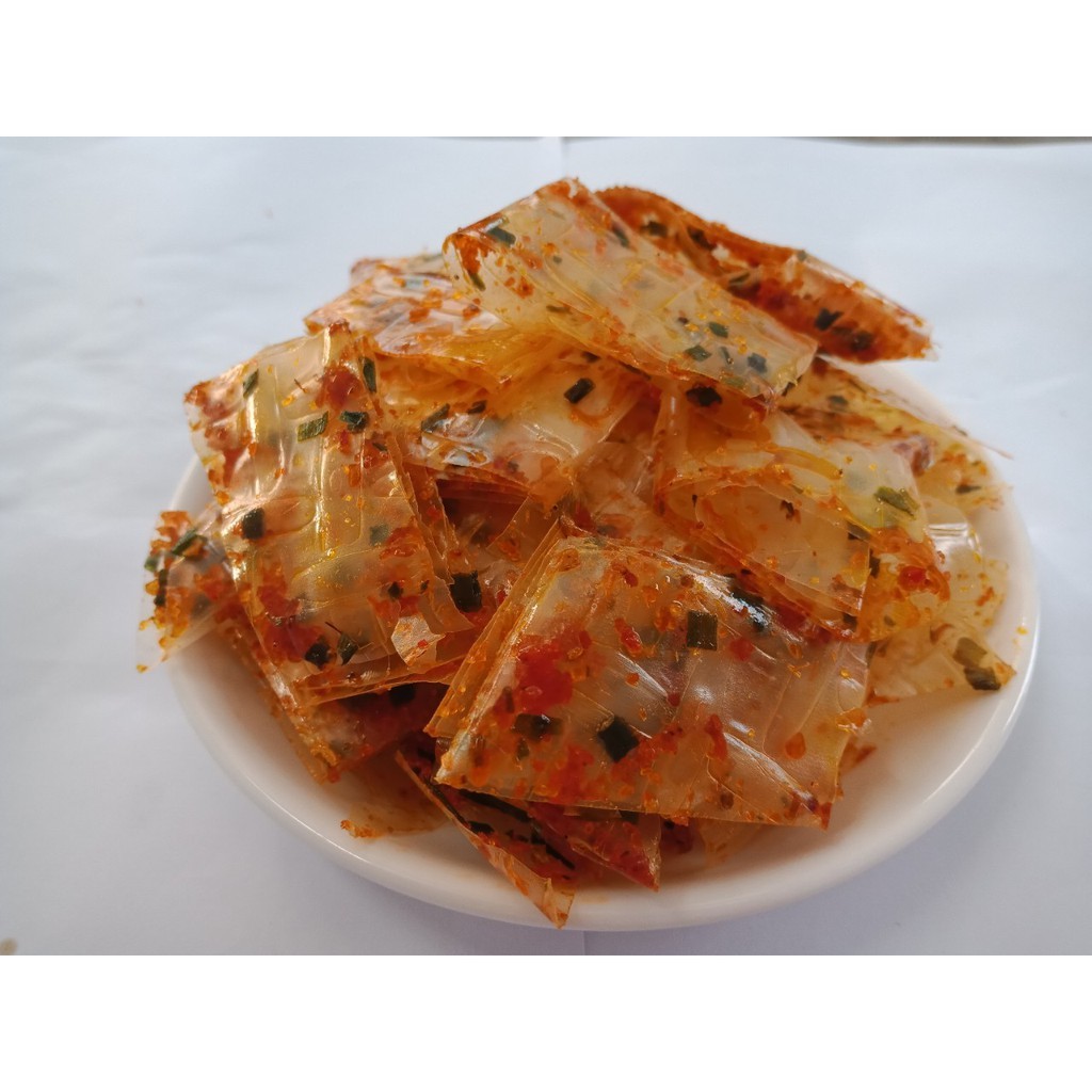 500G bánh tráng trộn sa tế cuộn tép hành loại ngon - doanvat_hangduong