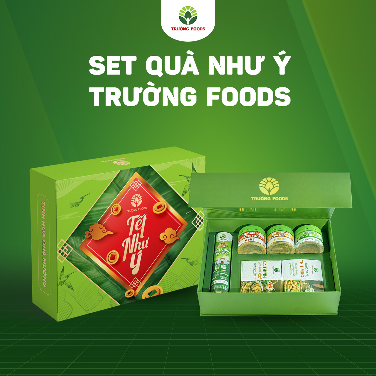 Set quà tết như ý trường foods