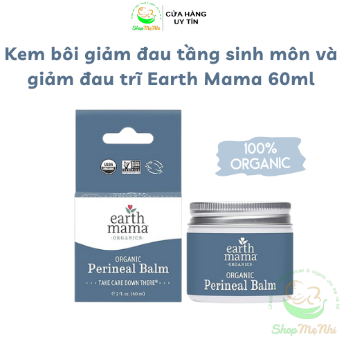 Kem bôi giảm đau tầng sinh môn Earth Mama Perineal Balm 60ml.