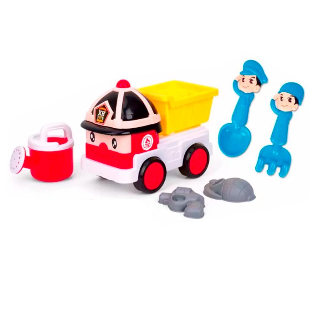 Bộ đồ chơi bãi biển biệt đội Robocar Poli