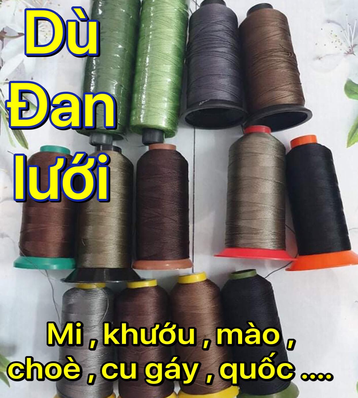 [HCM]Cuộn dù đan lưới chim